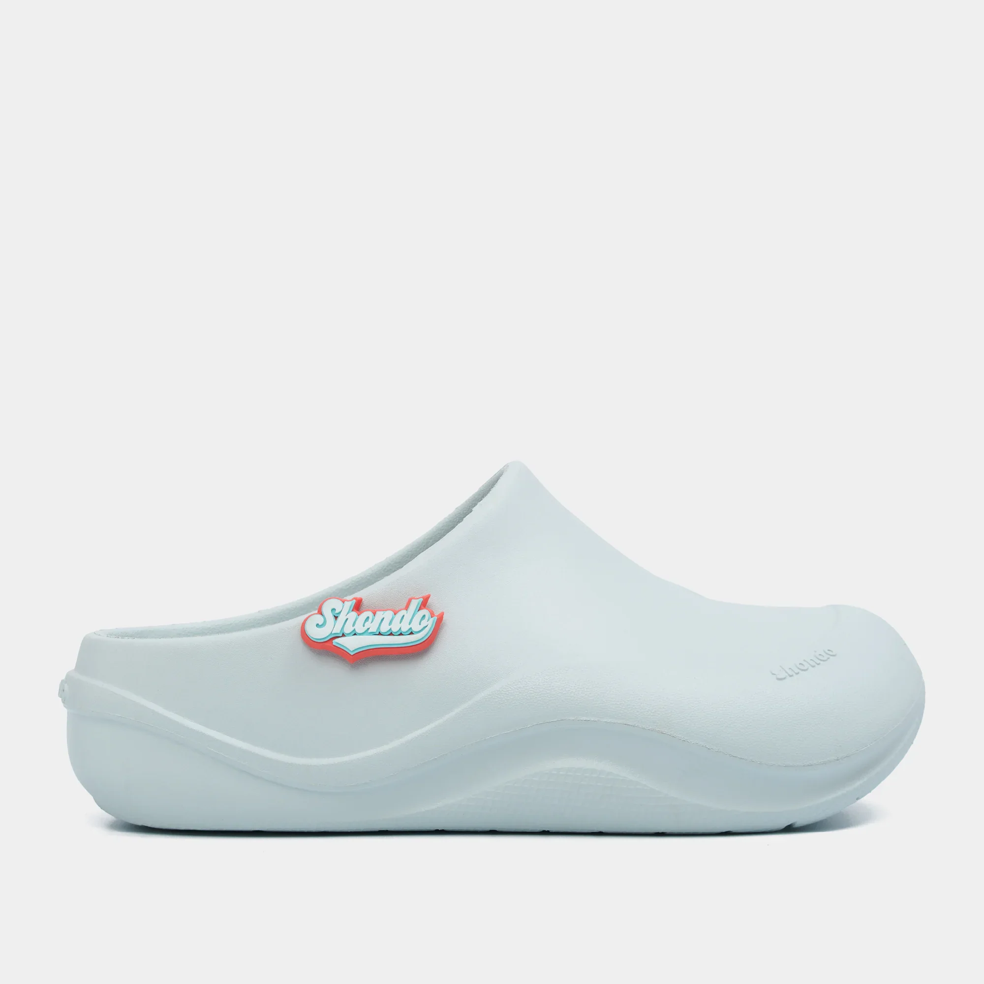 Giày Clog Suke nữ gắn xanh trời