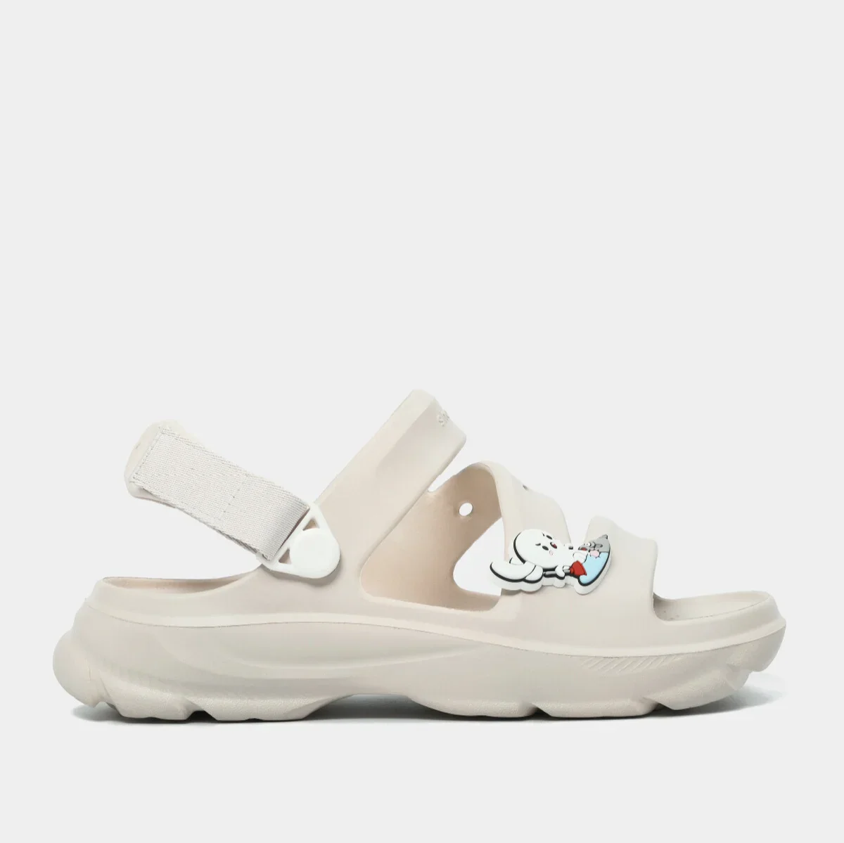 Sandal FX T7M unisex trắng kem
